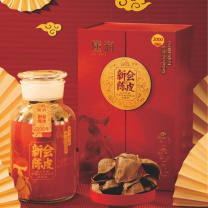 懂润 2000年梅江陈皮干仓冰糖甜礼盒 250克 新会陈皮