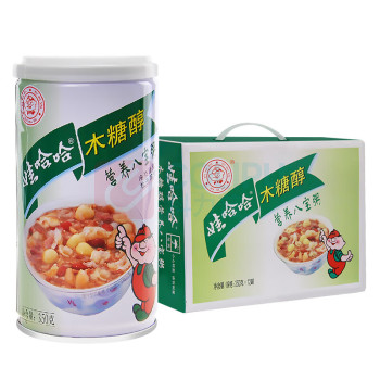 娃哈哈 Wahaha 木糖醇八宝粥礼盒 350g*12罐