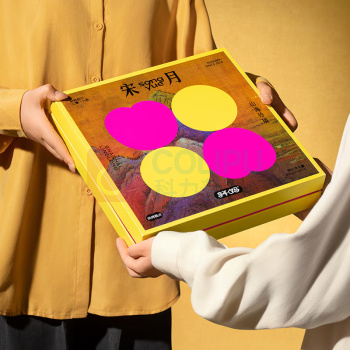 轩妈 月饼礼盒 山海玲珑 400g