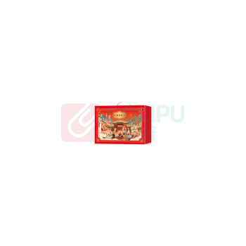 双汇 Shuanghui 熟食-如意礼 2160g 香熏烤鸡500g,香卤猪头肉200g,香卤鸡琵琶腿220g,蒜香肠380g,田园烤火腿350g,麻辣卤鸭翅210g,香嫩烤肉肠300g