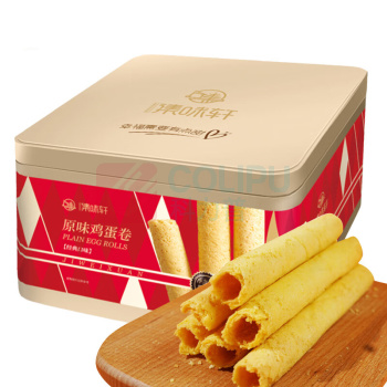 集味轩 原味鸡蛋卷礼盒 500g