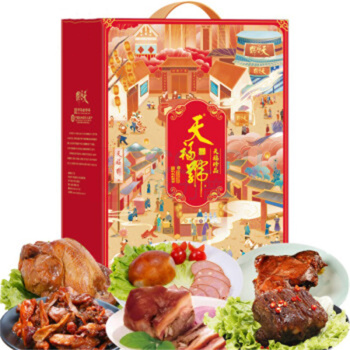 天福号 天福珍品 熟食礼盒 1550g