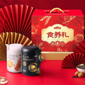 五谷磨房 山药薏米芡实粉暖暖款 食养礼盒 856g