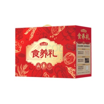 五谷磨房 食养礼盒 红豆薏米粉CP款 856g 核桃芝麻黑粉+红豆薏米粉
