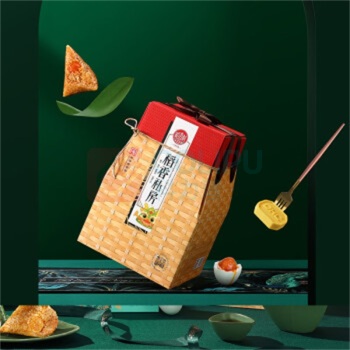 稻香村 稻香私房 端午礼粽子礼盒 蛋黄鲜肉粽蜜枣粽 1460g
