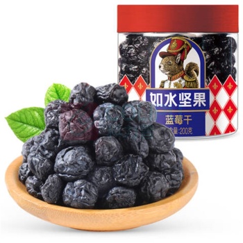 如水 蓝莓干 200克