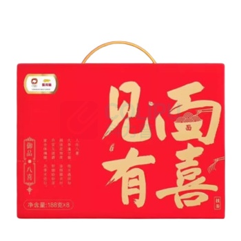 金龙鱼 御品八喜挂面礼盒 188g*8