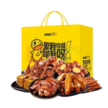 久久丫 2025卤味零食大礼包258型 1236g