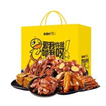 久久丫 2025卤味零食大礼包258型 1236g