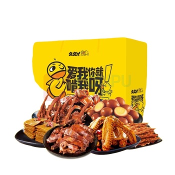 久久丫 2025卤味零食大礼包258型 1236g