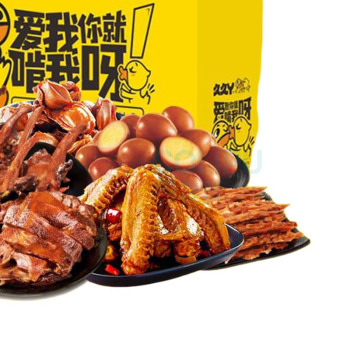 久久丫 2025卤味零食大礼包258型 1236g