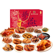 紫燕 如意一起吃饭卤味零食大礼包 2325g/盒