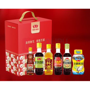 鲁花 调味品臻品礼盒 鲁香六味