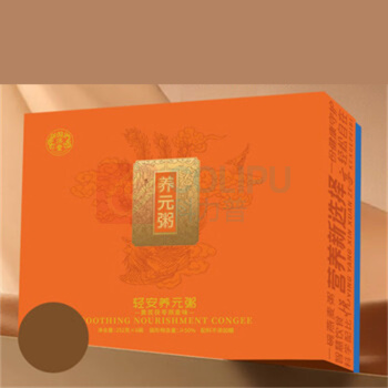 国济堂 遇见十二花神速食粥 轻安养元粥 252克×6碗/盒