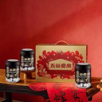 五谷磨房 无糖款黑芝麻糊礼盒 1638g