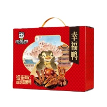 周黑鸭 零食礼盒-幸福鸭 762g