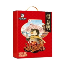 周黑鸭 零食礼盒-得意鸭 1077g