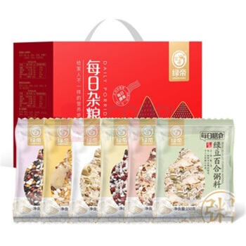 绿帝 GREEN KING 每日杂粮粥 礼盒150g*18袋 2700g