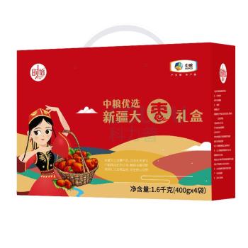 时怡 SMART TIME 优选 新疆大枣礼盒 1600g