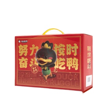 周黑鸭 奋斗鸭礼盒 738g