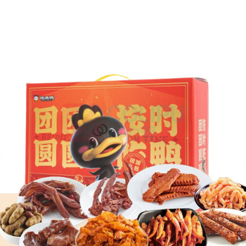 周黑鸭 团圆鸭礼盒1008g 1008g