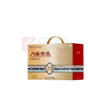 月盛斋 月盛金盈清真熟食礼盒 16000g (香叶牛腱150g 小碗牛肉700g 五香酱羊肝150g 吉庆丸子400g 焖酥鱼200g)