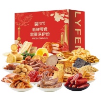 来伊份 LYFEN 来伊份新鲜零食大礼包(红) 2026