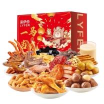 来伊份 LYFEN 一马当先常规零食礼盒B款 2026