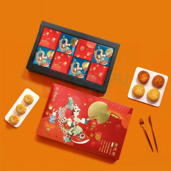 稻香村 月饼套盒500g 福满堂 
