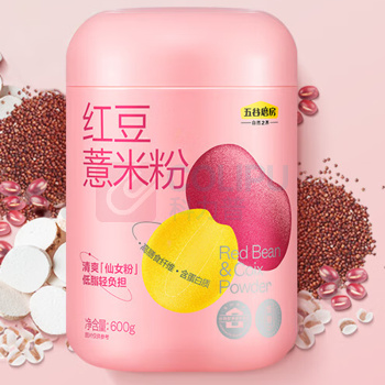 五谷磨房 食养送礼礼盒 1200g  核桃芝麻黑豆粉+红豆薏米粉+食养杯