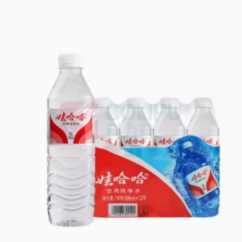 娃哈哈 Wahaha 饮用纯净水 596ml*12瓶经典款