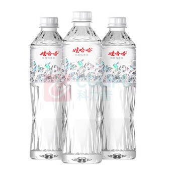 娃哈哈 Wahaha 晶钻饮用纯净水 550ml 24瓶/箱