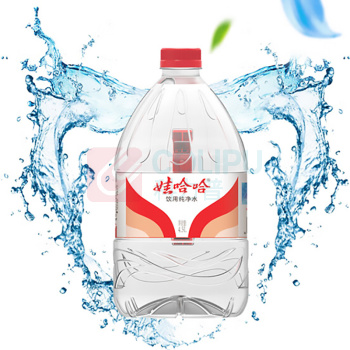 娃哈哈 Wahaha 大桶饮用纯净水 4.5L/瓶*4瓶