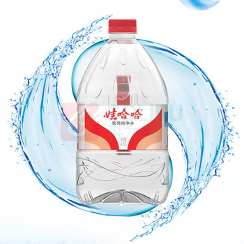 娃哈哈 Wahaha 大桶饮用纯净水 4.5L/瓶*4瓶