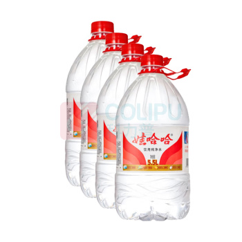 娃哈哈 Wahaha 纯净水 5.5L/桶 4桶/箱