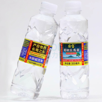 椰树 椰树长寿泉矿泉水(限海南) 355ml*12瓶 12瓶/箱