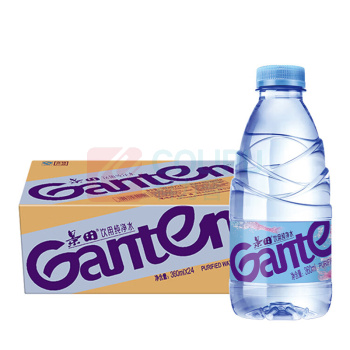 景田 Ganten 饮用天然泉水纯净水 小瓶会议用水 360ml*24瓶