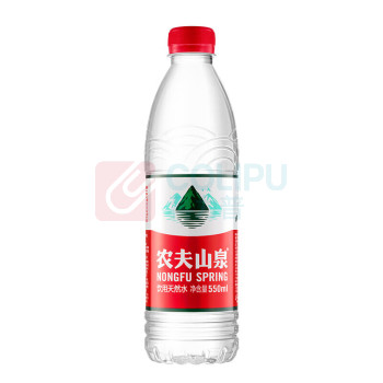 农夫山泉 天然水 550ml/瓶 24瓶/箱 (塑膜)