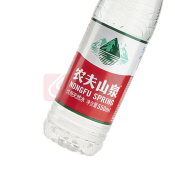 农夫山泉 天然水 550ml/瓶 24瓶/箱 (塑膜)
