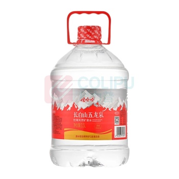 娃哈哈 Wahaha 长白山五龙泉 3.5L/桶 4桶/箱