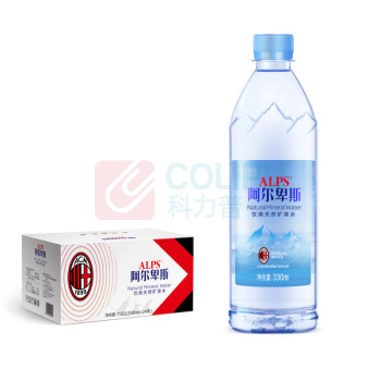 阿尔卑斯 天然矿泉水 330ml*24瓶