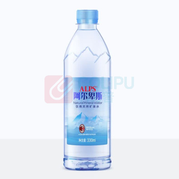 阿尔卑斯 天然矿泉水 330ml*24瓶