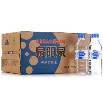 泉阳泉 长白山天然矿泉水 350ml*24瓶
