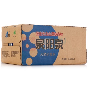 泉阳泉 长白山天然矿泉水 350ml*24瓶