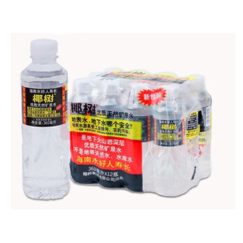 椰树 矿泉水国宝长寿泉 360ml 24瓶