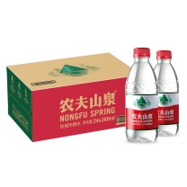 农夫山泉 天然水 380ml/瓶  24瓶/箱