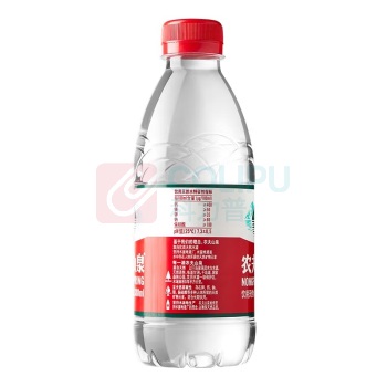 农夫山泉 天然水 饮用水 380ml/瓶 24瓶/箱