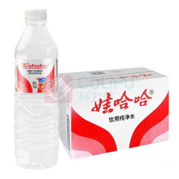 娃哈哈 Wahaha 纯净饮用水 596ml*12瓶/箱 