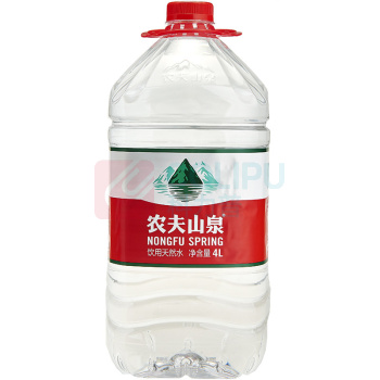 农夫山泉 天然水 4L/桶 6桶/箱