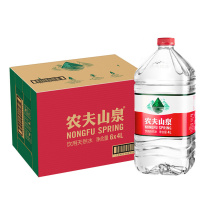 农夫山泉 天然水 4L/桶  6桶/箱